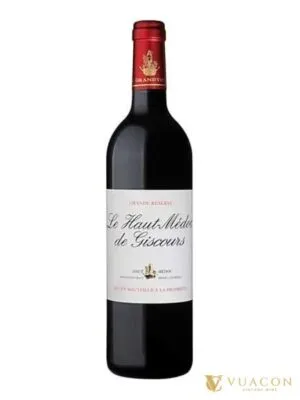 Rượu vang Le Haut Medoc de Giscours – Bordeaux, Pháp, 750ml
