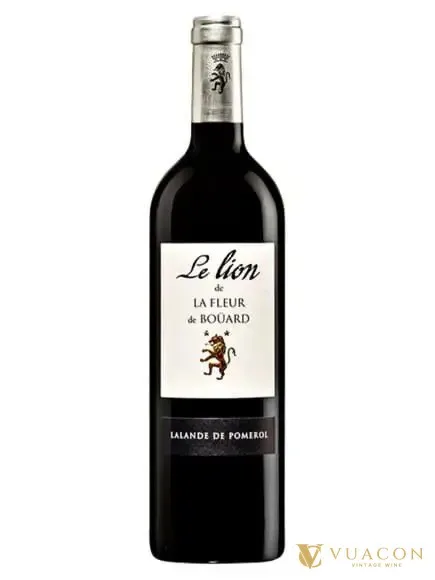 Rượu vang Le Lion de La Fleur de Bouard – Bordeaux, Pháp, 750ml