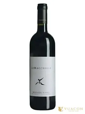 Rượu vang Le Macchiole Bolgheri Rosso – Ý, 750ml