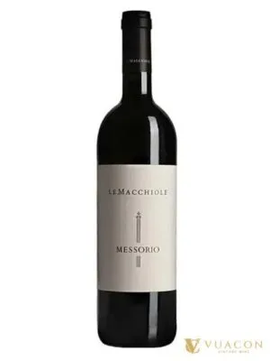 Rượu vang Le Macchiole Messorio – Toscana, Ý, 750ml