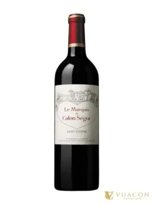 Rượu vang Le Marquis de Calon Segur – Bordeaux, Pháp, 750ml