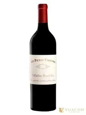 Rượu vang Le Petit Cheval – Bordeaux, Pháp, 750ml