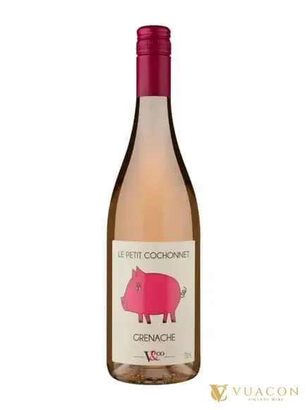 Rượu vang Le Petit Cochonnet Grenache Rose – Pháp, 750ml