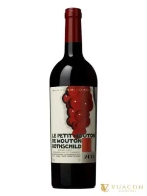 Rượu vang Le Petit Mouton de Rothschild – Bordeaux, Pháp, 750ml