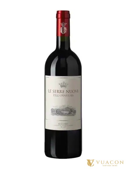 Le Serre Nuove dell'Ornellaia, chai thứ hai của Ornellaia trong nhóm vang Super Tuscan Bolgheri