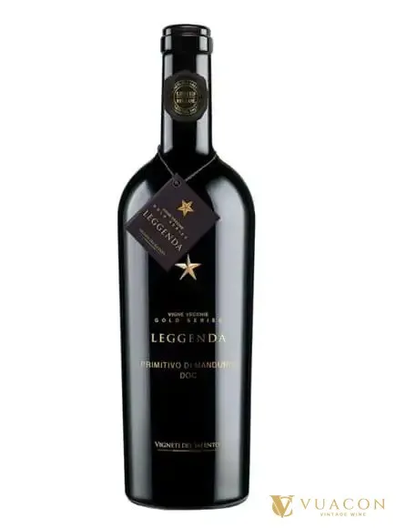 Rượu vang Leggenda Primitivo Limited – Puglia, Ý, 750ml
