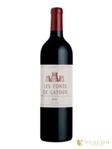 Rượu vang Les Forts de Latour – Bordeaux, Pháp, 750ml
