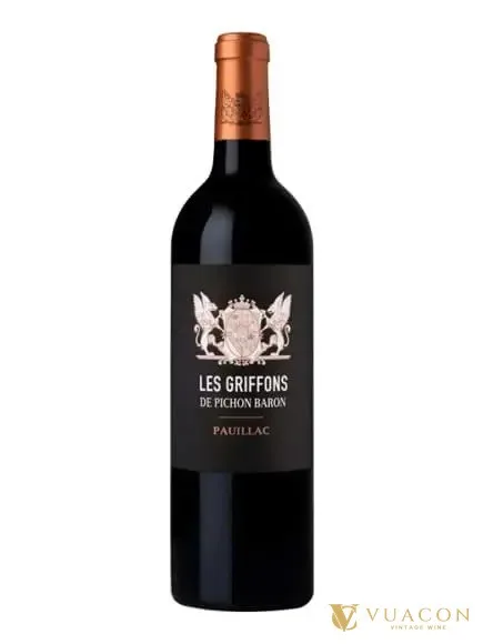 Rượu vang Les Griffons de Pichon Baron – Bordeaux, Pháp, 750ml