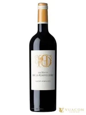 Rượu vang Les Hauts de La Gaffeliere Saint Emilion – Bordeaux, Pháp, 750ml