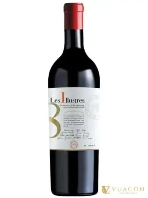 Rượu vang Les Illustres 8 – Languedoc, Pháp, 750ml