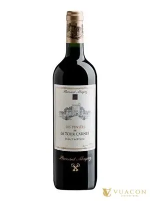 Rượu vang Les Pensees De La Tour Carnet – Bordeaux, Pháp, 750ml
