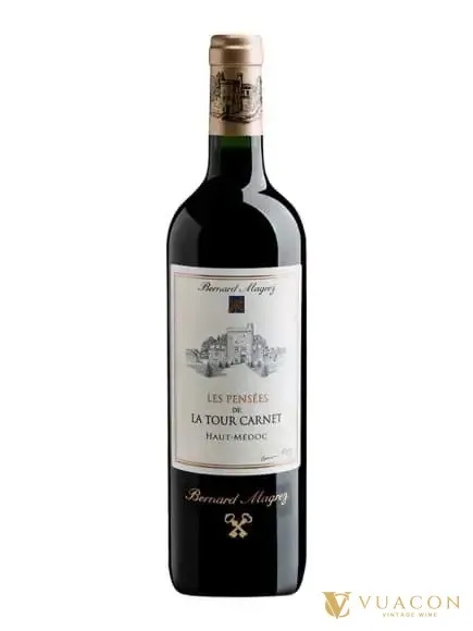 Rượu vang Les Pensees De La Tour Carnet – Bordeaux, Pháp, 750ml