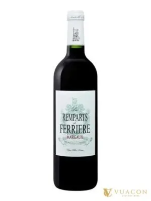 Rượu vang Les Remparts De Ferriere – Bordeaux, Pháp, 750ml