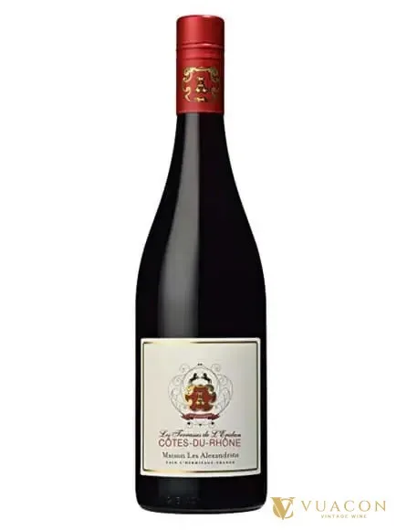 Rượu vang Les Terrasses De L’eridan Rouge – Pháp, 750ml