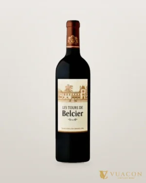 Rượu vang Les Tours de Belcier – chai chính hãng tại Vua Cồn