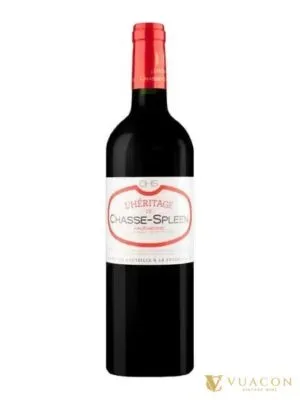 Rượu vang L’Heritage de Chasse Spleen – Bordeaux, Pháp, 750ml