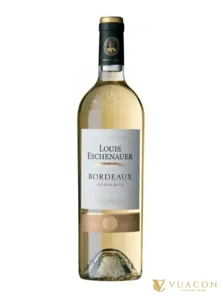 Rượu vang Louis Eschenauer Moelleux White – Bordeaux, Pháp, 750ml