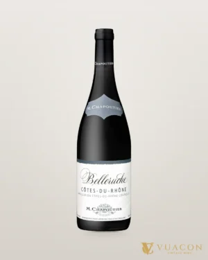 Rượu vang M.Chapoutier Belleruche Cotes du Rhone – chai chính hãng tại Vua Cồn