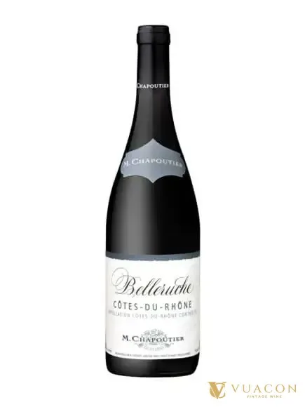 Rượu vang M.Chapoutier Belleruche Cotes du Rhone – Côtes du Rhône, Pháp, 750ml