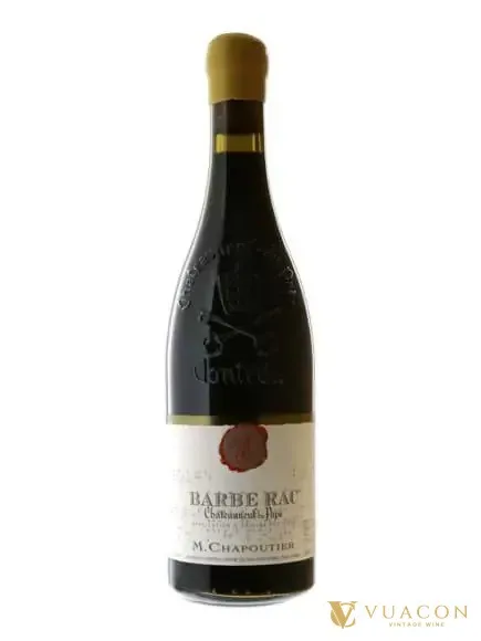 Rượu vang M.Chapoutier Chateauneuf du Pape Barbe Rac – Châteauneuf-du-Pape, Pháp, 750ml