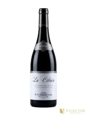 Rượu vang M.Chapoutier Costieres de Nimes – Costières de Nîmes, Pháp, 750ml