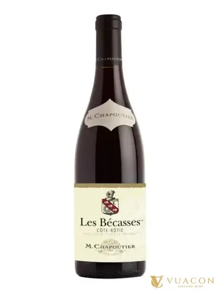 Rượu vang M.Chapoutier Cote Rotie Les Becasses – Côte-Rôtie, Pháp, 750ml