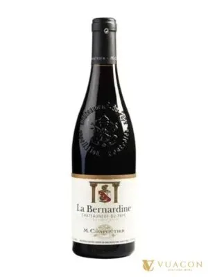 Rượu vang M.Chapoutier La Bernardine Chateauneuf-du-Pape – Châteauneuf-du-Pape, Pháp, 750ml