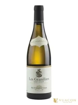 Rượu vang M.Chapoutier Les Granilites Saint-Joseph White – Rhône Valley, Pháp, 750ml