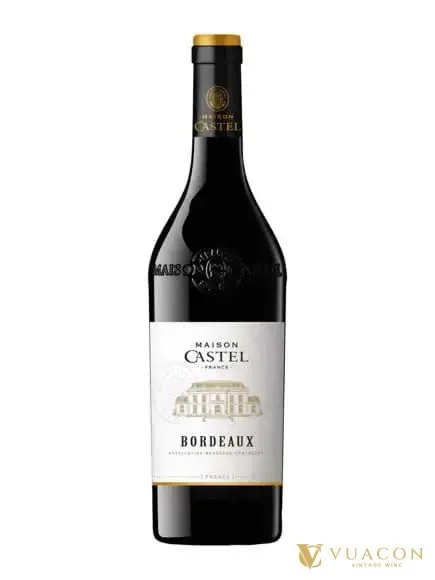 Rượu vang Maison Castel Merlot Bordeaux – Pháp, 750ml