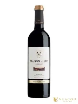 Rượu vang Maison du Sud Merlot – Pháp, 750ml