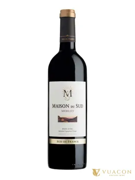 Rượu vang Maison du Sud Merlot – Pháp, 750ml