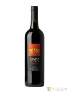 Rượu vang Mapu Reserva Merlot – Maule, Chile, 750ml
