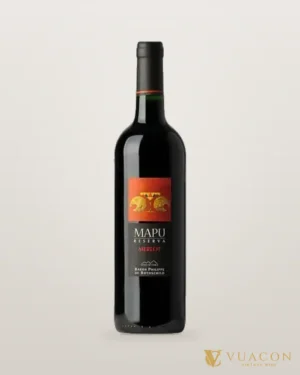Rượu vang Mapu Reserva Merlot – chai chính hãng tại Vua Cồn