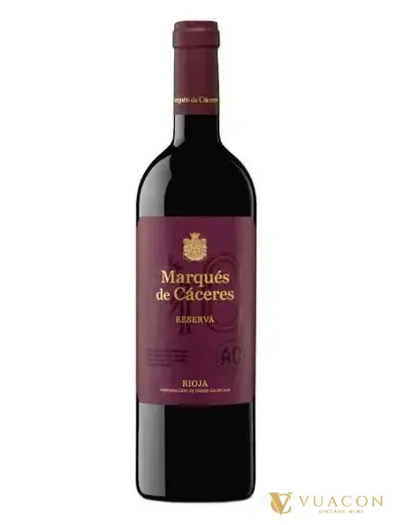 Rượu vang Marques de Caceres Reserva – Rioja, Tây Ban Nha, 750ml