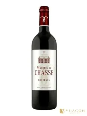 Rượu vang Marquis de Chasse Bordeaux – Pháp, 750ml