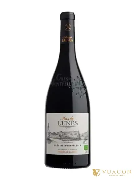 Rượu vang Mas de Lunes Gres de Montpellier – Grès de Montpellier, Pháp, 750ml