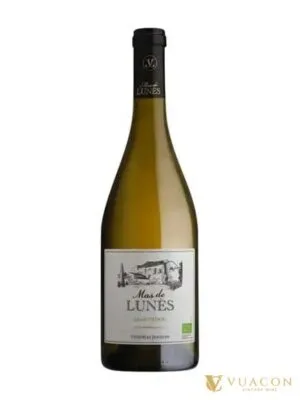 Rượu vang Mas de Lunes White – Languedoc, Pháp, 750ml