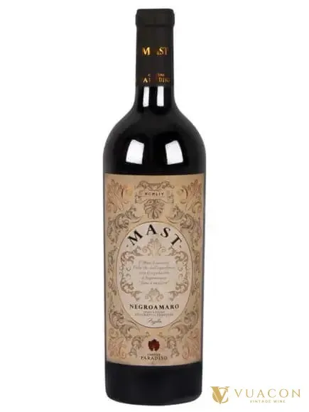 Rượu vang Mast Negroamaro – Puglia, Ý, 750ml