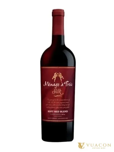Rượu vang Menage a Trois Silk – Hoa Kỳ, 750ml