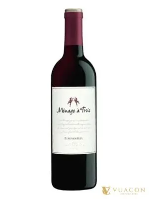 Rượu vang Menage a Trois Zinfandel – Hoa Kỳ, 750ml