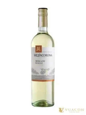 Rượu vang Mezzacorona Moscato Giallo – Ý, 750ml