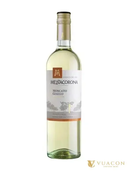 Rượu vang Mezzacorona Moscato Giallo – Ý, 750ml