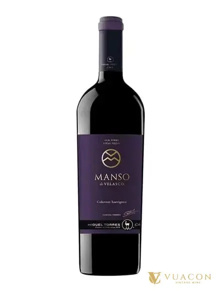 Rượu vang Miguel Torres Manso de Velasco Cabernet Sauvignon – Curicó, Chile, 750ml