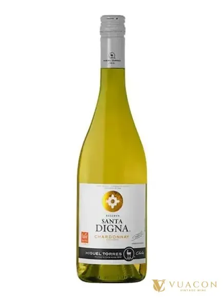 Rượu vang Miguel Torres Santa Digna Reserva Chardonnay – Chile, 750ml