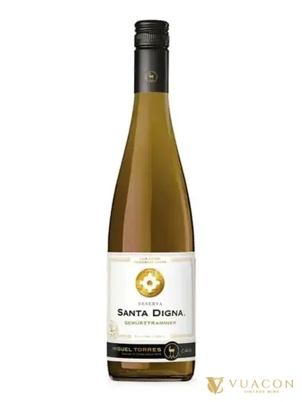 Rượu vang Miguel Torres Santa Digna Reserva Gewurztraminer – Chile, 750ml