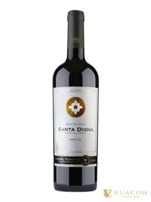 Rượu vang Miguel Torres Santa Digna Reserva Merlot – Chile, 750ml