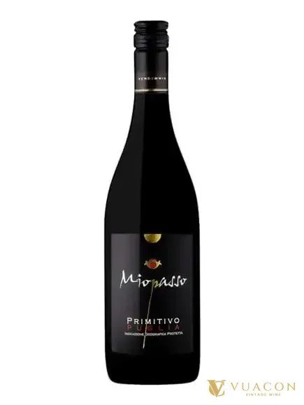 Rượu vang Miopasso Primitivo IGP – Puglia, Ý, 750ml