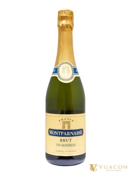 Rượu vang Montparnasse Vin Mousseux Brut Sparkling – sparkling Brut, Pháp, 750ml