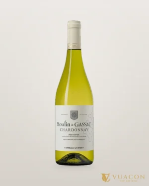 Rượu vang Moulin de Gassac Chardonnay IGP – chai chính hãng tại Vua Cồn