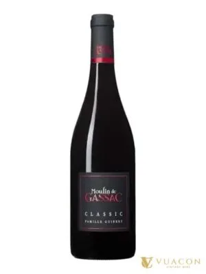 Rượu vang Moulin de Gassac Classic IGP – Languedoc, Pháp, 750ml